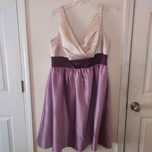 WTOO BY Watters&Watters Pleated Formal Knee-length Dress Sz-18